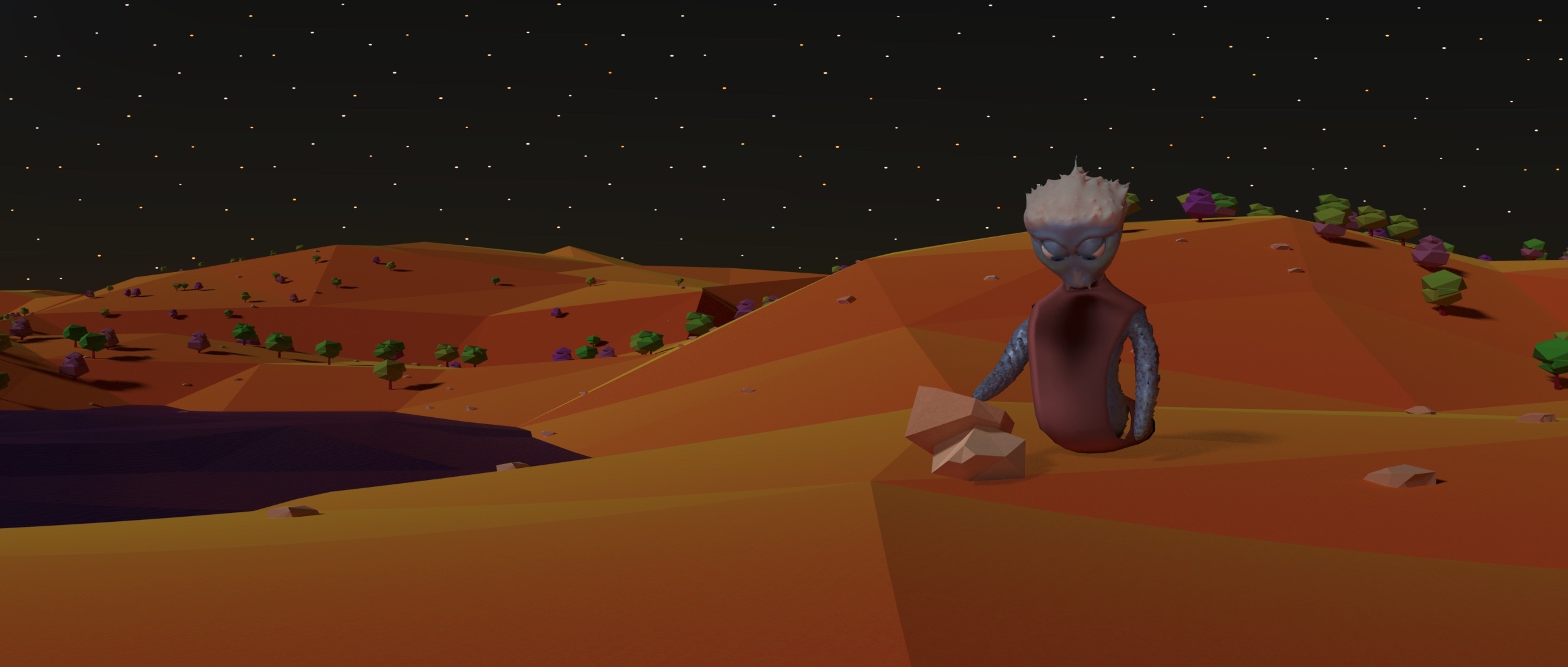 Working together in virtual reality to save aliens